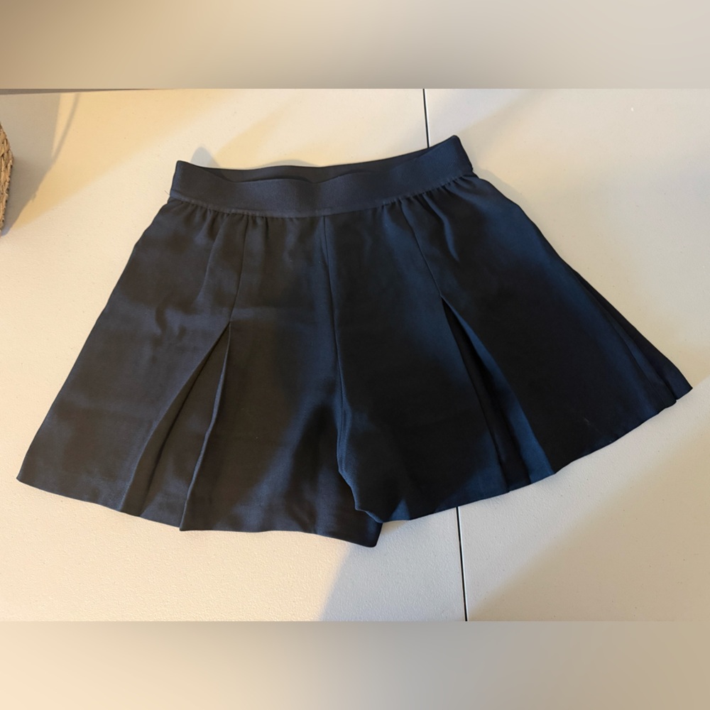 SPANX Black Women's Pleated Skorts Size Large